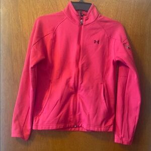 Under Armour Pink Zip-Up Jacket